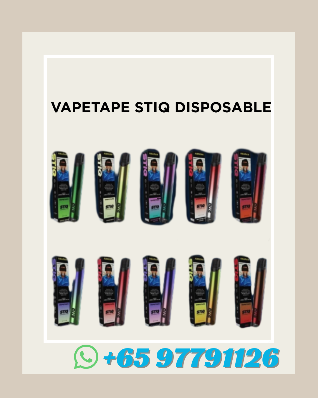 Vapetape Stiq Disposable Vape in Singapore – Rechargeable Type-C Discover the Vapetape Stiq Disposable at ASDF Vape Shop Singapore, your trusted source for authentic and ready stock vape products. With a sleek design, smooth flavors, and rechargeable convenience, this disposable device is perfect for vapers looking for style and performance.