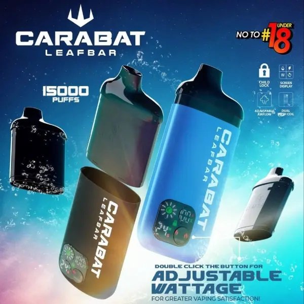 Carabat Leafbar 15000 Puffs Prefilled Pod Kit Starter Set
