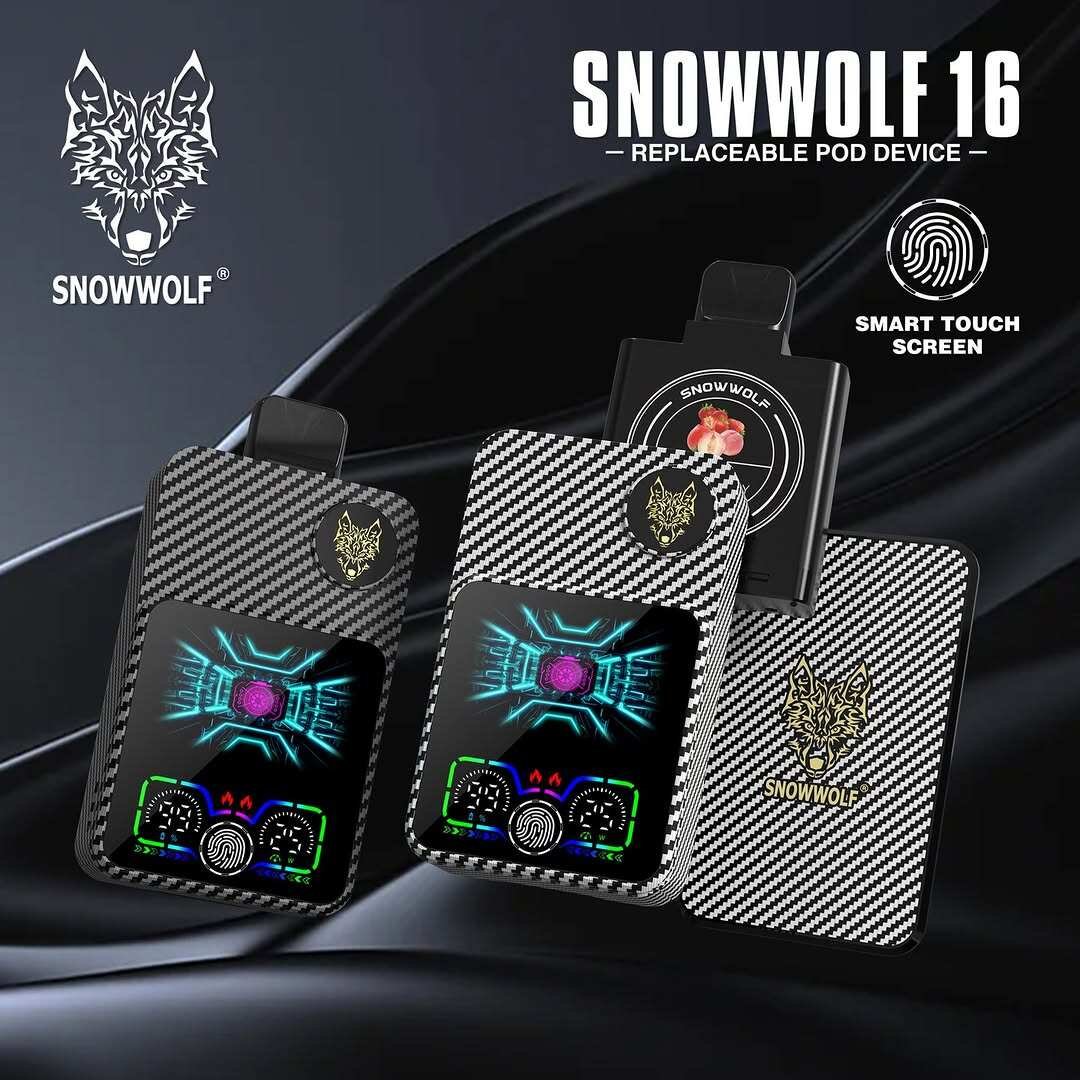 Snowwolf 16k Device Only Smart Screen Vape Pod Battery Mod
