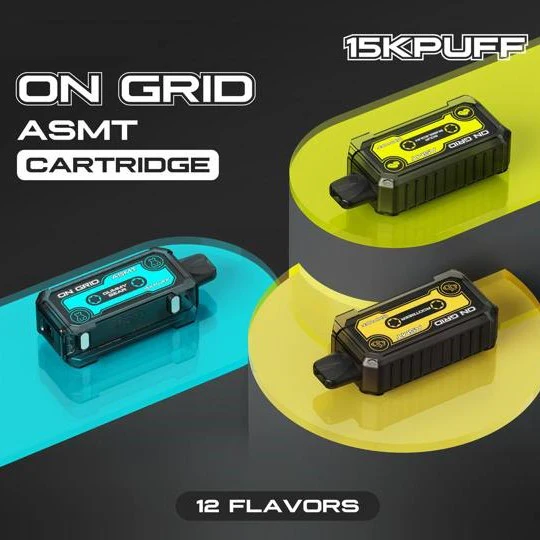 On Grid ASMT 15000 Prefilled Pod Vapetape Compatible Disposable Vape