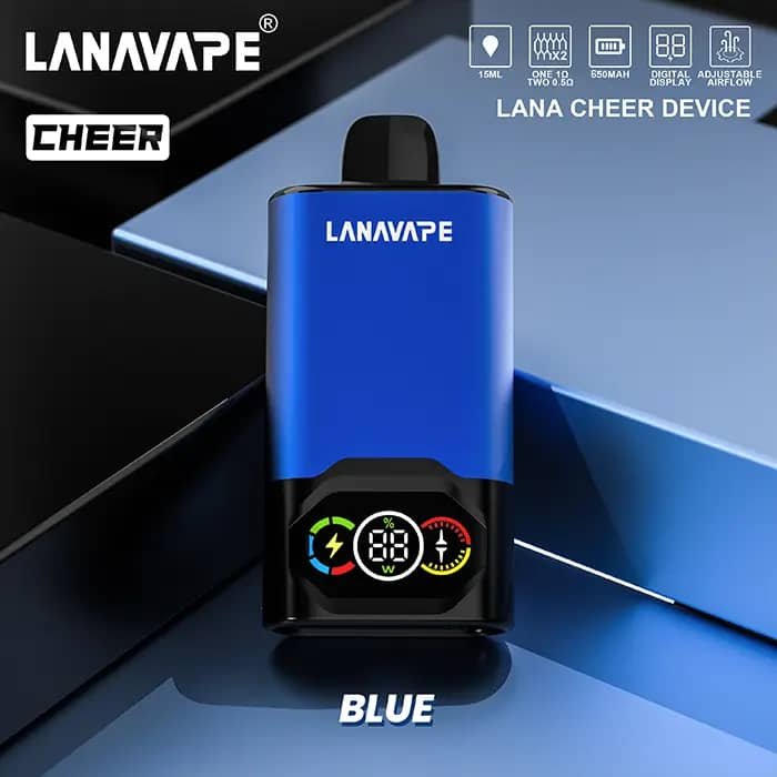 Lana Cheer 15000 Puffs Battery 650mAh Type-C Rechargeable Device in Singapore