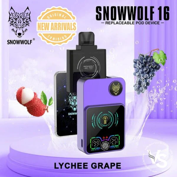 Snowwolf 16000 Puffs Starter Kit Smart Touch Screen Vape Pod Device